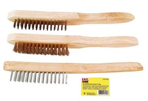 EASY WORK EW Drahtbürstensatz 3-tlg Holz 261492 EASY WORK EW Drahtbürstensatz 3-tlg Holz 261492
