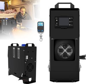 XMTECH 12V Diesel Heater 8KW Diesel Air Heater Ohřívač vzduchu Diesel Heater s černým LCD displejem pro auto RV Lodě Truck Motorhome Bus, Black