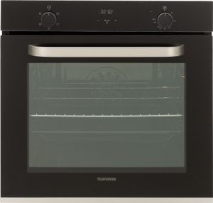Telefunken Backofen Einbaugerät | Einbaubackofen ohne Kochfeld | Ofen autark mit 73 Liter Volumen | 60 cm | B-OV-75-A-I