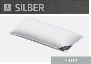 Spessarttraum Kissen 3-Kammerkissen Silber 40 x 80 cm Spessarttraum Kissen 3-Kammerkissen Silber 40 x 80 cm