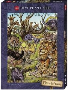 Flora & Fauna Savannah by Marion Wieczorek 1000 Te
