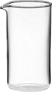 my basics Ersatzglas für Kaffeebereiter 350 ml, klar
