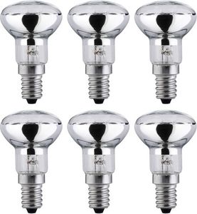 GKA 6 Stück Glühbirne für Lavalampe E14 R39 25 Watt Ersatz Leuchtmittel Glühlampe Reflektor