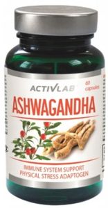 Ashwagandha 03g - Potravinový doplněk s 60 kapslemi pro podporu aktivního životního stylu