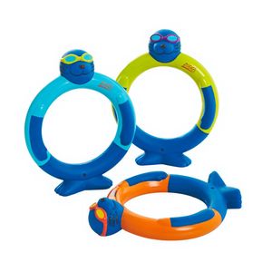 Zoggs Zoggy Dive Rings Junior Blue / Lime / Orange One Size