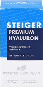 Steiger Naturals Kyselina hyaluronová kapsle 90 kapslí