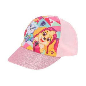 Paw Patrol Skye Everest Mädchen Kinder Basecap Baseball Glitzer Kappe – Rosa / 51