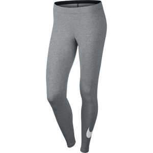 Nike Leggings Damen lang, Farbe:Grau, Größe:L