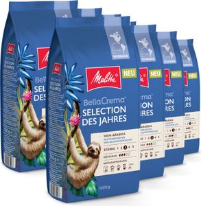 Melitta BellaCrema Selection des Jahres Kaffeebohnen, für Vollautomaten, im Set