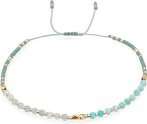 BALIPURA Multi-Chakra Armband für Frauen - Heilkristall & Naturstein Schmuck - Personalisierte Geschenke für Frauen mit winzigen 2mm Perlen in 925er Sterling Silber