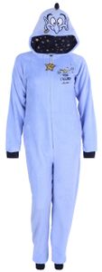 DISNEY Aladin Schlafanzug/Pyjama himmelblau, einteilig, warm XL