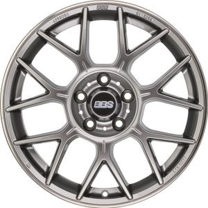BBS Felge Alufelge XR platinum silber 8x18 5x100 ET36 XR0109 BBS Felge Alufelge XR platinum silber 8x18 5x100 ET36 XR0109