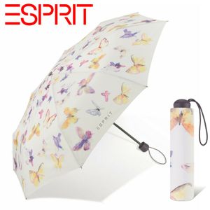 Esprit Regenschirm Taschenschirm Schirm Mini Butterfly Dance Schmetterlinge