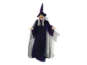 Halloweenská postava čarodějnice, 175 cm