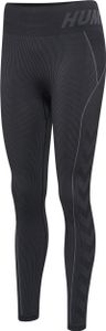 Hummel hmlTE CHRISTEL SEAMLESS MW TIGHTS blackasphaltmelange L