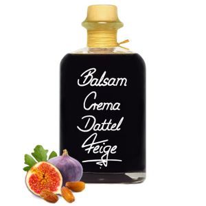 Balsamico Creme Dattel & Feige 0,5L 3%Säure mit original Crema di Aceto Balsamico di Modena IGP