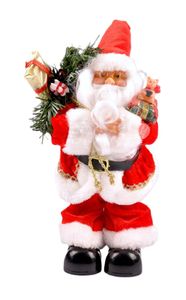 Singender Weihnachtsmann Nikolaus Santa Claus Weihnachtsdeko Weihnachtsfigur