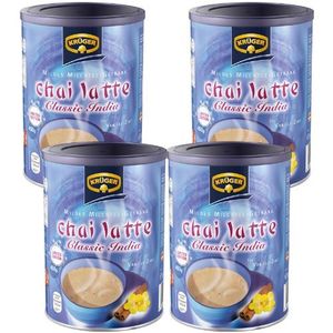 Krüger Chai Latte Classic India Milchteepulver Dose 4er Pack