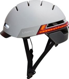 Livall Livall BH51M Neo - Intelligenter Fahrradhelm - SOS-Funktion - LED-Anzeige - Grau / Groß