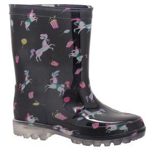 Mountain Warehouse - Detské gumáky "Splash" MW194 (29 EU) (Fuchsia/Black/White)