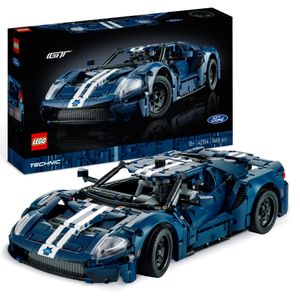 LEGO 42154 Technic Ford GT 2022 Auto-Modellbausatz für Erwachsene, Supercar im Maßstab 1:12 mit authentischen Merkmalen, fortschrittliches Sammlerset