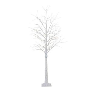 Maity LED Lichterbaum außen 150 cm Warm Weiß Light Tree Birkenmuster Deko Baum