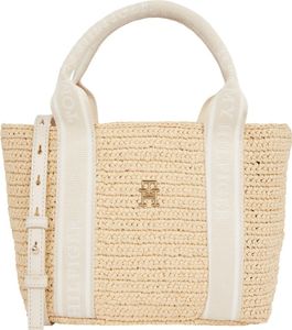 TOMMY HILFIGER SPRING LOGO MINI TOTE Beige TOMMY HILFIGER SPRING LOGO MINI TOTE Beige