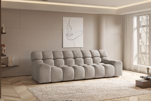 DOMO-HOME Veľká pohovka CAMPILE - Moderný a funkčný dizajn s vysokým komfortom | Voľne stojaca z kvalitných materiálov | Šírka 288 cm | Farba béžová