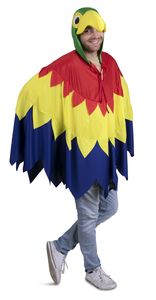 Papagei Kostüm Tukan Vogel Ara Poncho Papageikostüm Bunt Karneval Fasching