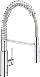 Grohe Get - Drezová batéria s flexibilným ramenom a spŕškou, chróm 30361000