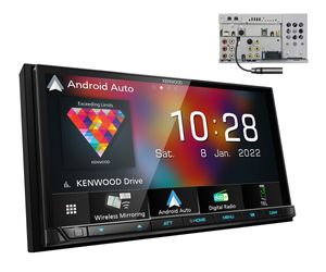 Kenwood DMX8021DABS - 2-DIN | DAB+ | Bluetooth | Kabellos Android Auto und Apple CarPlay | | Autoradio
