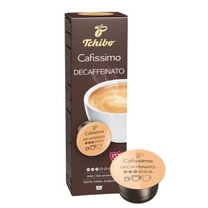 Tchibo Cafissimo Caffè Crema entkoffeiniert Kapseln, 10 Stück