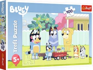 TREFL Puzzle Happy World Bluey 100 Teile