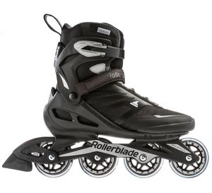 Rollerblade Zetrablade łyżworolki mężczyźni czarny srebrny rozmiar 42