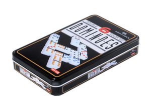 Longfield Games Domino Doppel 6, Farbe:schwarz