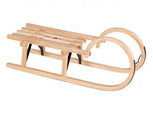 RESS Sledge/Horn Sledge Lamelové sedadlo Bukové drevo 100 cm