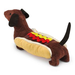 Folkmanis Fingerpuppe Hot Dog Hund 3145