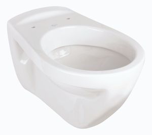 'aquaSu® Wand-WC | Flachspüler | Hängetoilette | Keramik | Weiß
