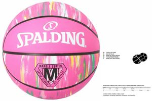 Basketball Marble Series Pink Spalding 66 Rosa 6