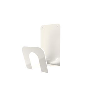 a-TroniX Wandhalterung für Wallbox Ladekabel aus Edelstahl in weiß