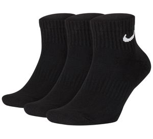 NIKE Everyday Cush QTR Socken schwarz 38-42