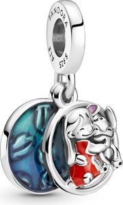 Pandora x Disney Charm 799383C01 Disney Lilo And Stitch Family Silber 925 Emaille
