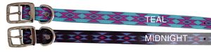 Hundehalsband Diamonte Nylon 1,6 cm breit  Halsband für Hunde  Halsband Hund