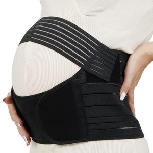 Rückenwärmer und Shirtverlängerung für Schwangere Mamaband Schwangerschaft Bauchband für die Babykugel Elastische Umstandsmode in Schwarz Größe M … 