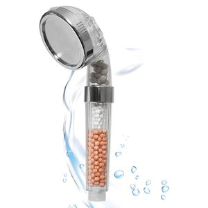 Aquadon Shower Hero – wassersparender Filter-Duschkopf mit Mineralsteinen – Duschbrause mit 3 Wasserstrahl-Einstellungen – druckerhöhender Sparduschkopf mit Filter-Funktion für weiches Wasser