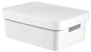 Curver INFINITY Aufbewahrungsbox mit Deckel, 4,5 l, Weiß