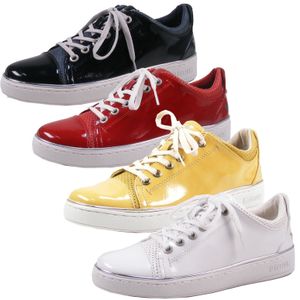 Mustang 1300-301 Schuhe Damen Sneaker Schnürschuhe, Größe:42 EU, Farbe:Weiß