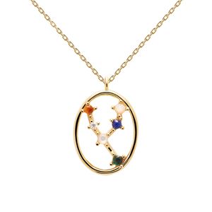 PDPAOLA Halskette STERNZEICHEN 18K gold plated silver gold