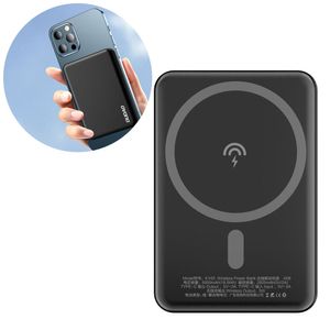 Dudao Wireless Powerbank MagSafe 5000mAh Schwarz (K14S)
