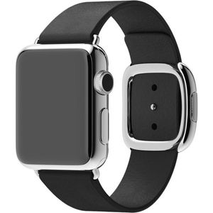 Apple Watch 40 mm, Watch 41 mm, Watch 8 - 41 mm, Watch 38 mm, Watch SE 2022 - 40 mm Band: Leather Band Modern Buckle